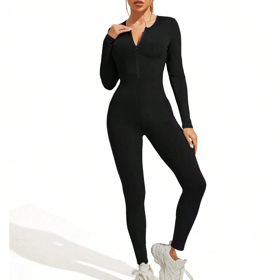 Zipper Connected Pants In Front Of The Pit Strip